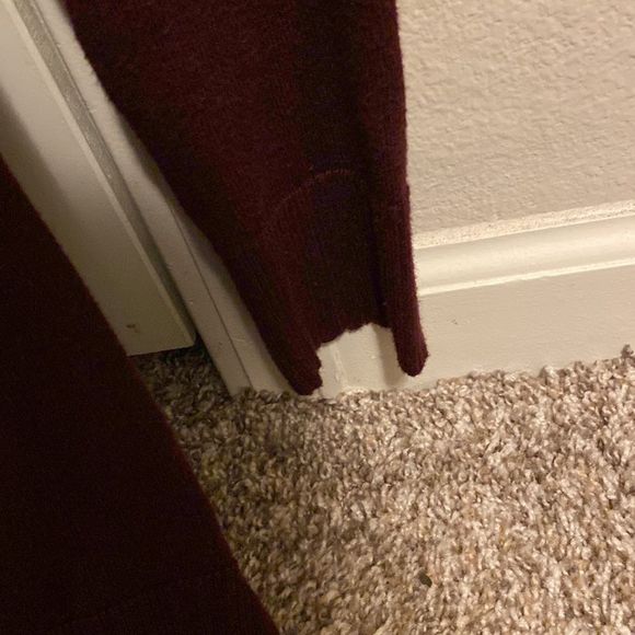 indigo burgundy colored sweater dress, size small - Picture 5 of 5